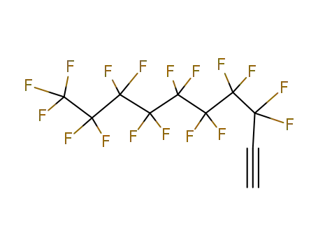 Molecular Structure of 55009-88-6 (1-Decyne, 3,3,4,4,5,5,6,6,7,7,8,8,9,9,10,10,10-heptadecafluoro-)