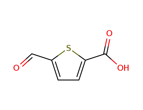 5-Formyl-2-thiophenecarboxylic Acid cas no. 4565-31-5 98%