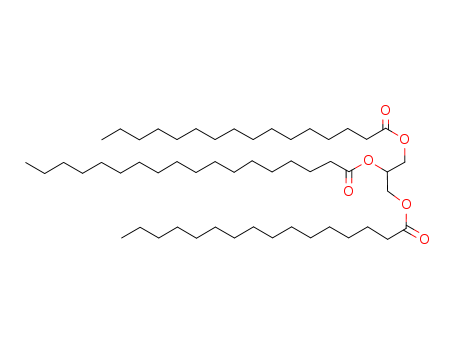 Octadecanoic acid, 2-[(1-oxohexadecyl)oxy]-1-[[(1-oxohexadecyl)oxy]methyl]ethyl ester