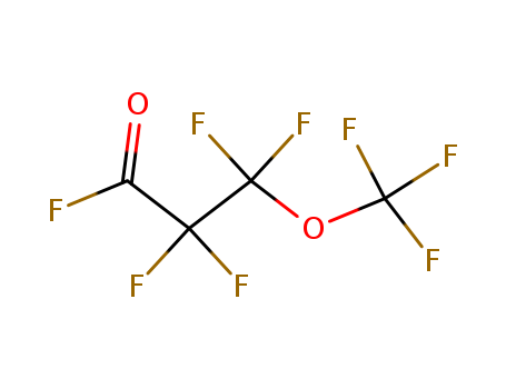 Propanoyl fluoride,2,2,3,3-tetrafluoro-3-(trifluoromethoxy)-