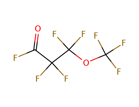 Propanoyl fluoride, 2,2,3,3-tetrafluoro-3-(trifluoromethoxy)-