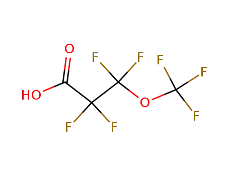 Propionic acid, 2,2,3,3-tetrafluoro-3-(trifluoromethoxy)- 377-73-1