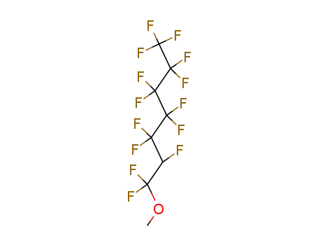 Molecular Structure of 355-70-4 (Heptane, 1,1,1,2,2,3,3,4,4,5,5,6,7,7-tetradecafluoro-7-methoxy-)