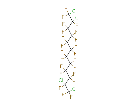 Molecular Structure of 2263-97-0 (1,2,11,12-Tetrachlorodocosafluorododecane)