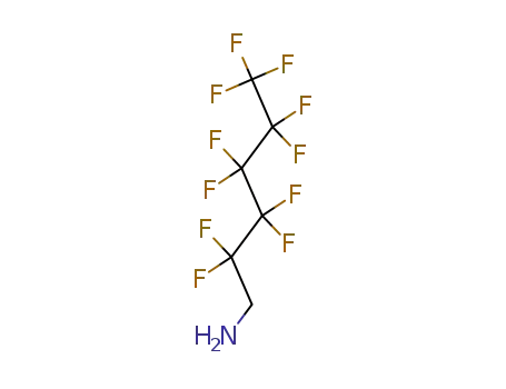 Molecular Structure of 355-34-0 (1H,1H-Undecafluorohexylamine)