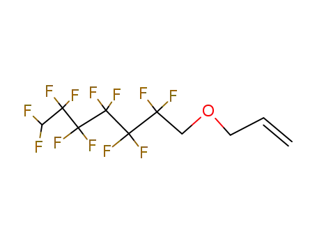 Molecular Structure of 678-50-2 (Heptane, 1,1,2,2,3,3,4,4,5,5,6,6-dodecafluoro-7-(2-propenyloxy)-)