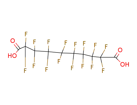 Molecular Structure of 307-78-8 (HEXADECAFLUOROSEBACIC ACID)