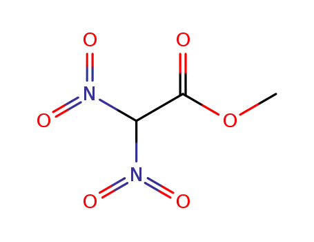 Molecular Structure of 25160-76-3 (Acetic acid, dinitro-, methyl ester (6CI,7CI,8CI,9CI))