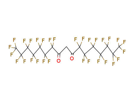 Molecular Structure of 36554-97-9 (9H,9H-PERFLUORO-8,10-HEPTADECANEDIONE)