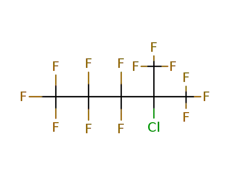 Molecular Structure of 67437-97-2 (2-CHLORO-2-(TRIFLUOROMETHYL)PERFLUOROPENTANE)