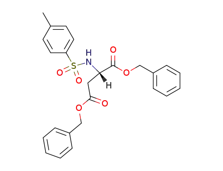 dibenzyl 2-[(4-methylphenyl)sulfonylamino]butanedioate