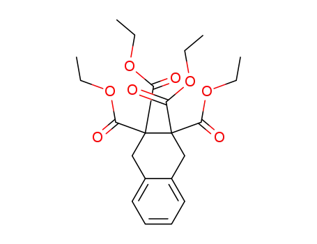 Molecular Structure of 76044-99-0 (2,2,3,3-Naphthalenetetracarboxylic acid, 1,4-dihydro-, tetraethyl ester)