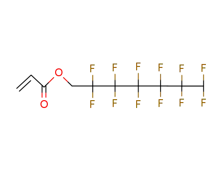 Molecular Structure of 2993-85-3 (1H,1H,7H-DODECAFLUOROHEPTYL ACRYLATE)