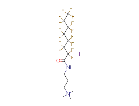 trimethyl-[3-[(1,1,2,2,3,3,4,4,5,5,6,6,7,7,8-pentadecafluoro-8-oxooctyl)amino]propyl]azanium,iodide