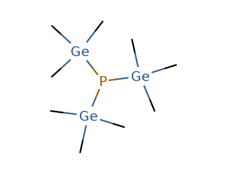 Molecular Structure of 13904-36-4 (Phosphine, tris(trimethylgermyl)-)