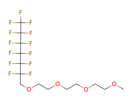 Molecular Structure of 131979-59-4 (2,5,8,11-Tetraoxaoctadecane,
13,13,14,14,15,15,16,16,17,17,18,18,18-tridecafluoro-)
