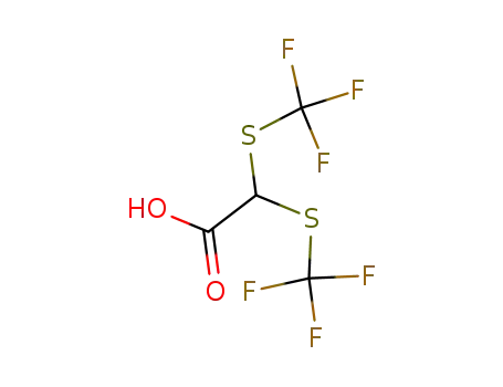Bis[(trifluoromethyl)sulfanyl]acetic acid
