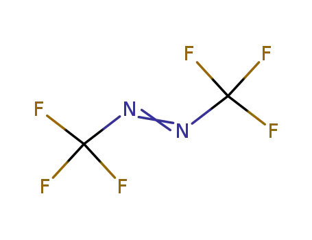 Molecular Structure of 372-63-4 ((E)-bis(trifluoromethyl)diazene)