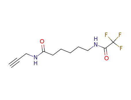 Molecular Structure of 637330-22-4 (Hexanamide, N-2-propynyl-6-[(trifluoroacetyl)amino]-)