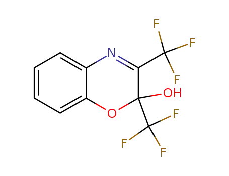 2H-1,4-Benzoxazin-2-ol, 2,3-bis(trifluoromethyl)-