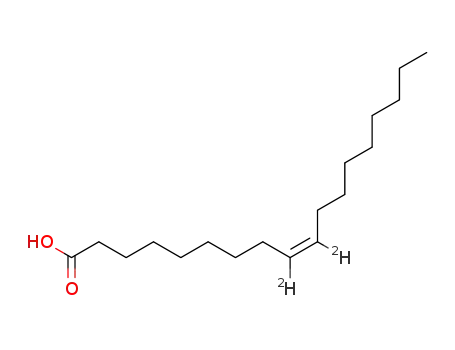 Molecular Structure of 5711-29-5 (OLEIC ACID (9,10-D2))