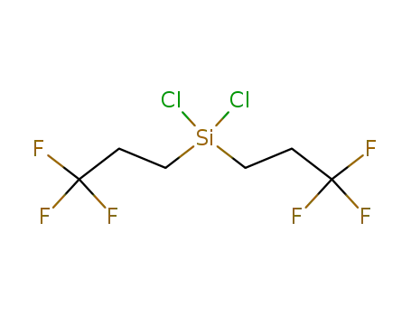 Molecular Structure of 665-98-5 (BIS(3,3,3-TRIFLUOROPROPYL)DICHLOROSILANE)