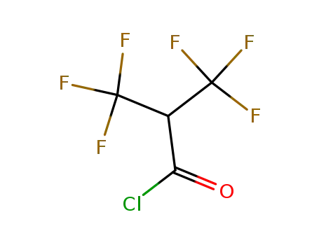 Propanoyl chloride, 3,3,3-trifluoro-2-(trifluoromethyl)-