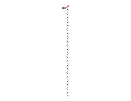 Molecular Structure of 38232-04-1 (Tetratriacontanoic acid)