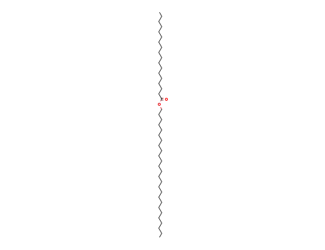 Molecular Structure of 58886-94-5 (Octadecanoic acid, hexacosyl ester)