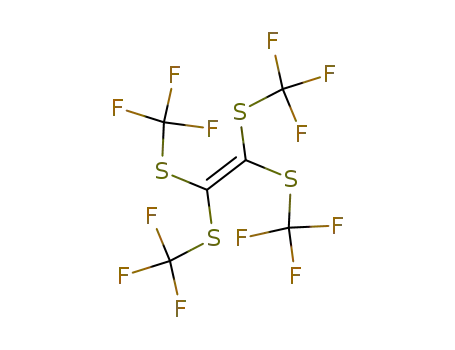 Molecular Structure of 13003-40-2 (Ethene, tetrakis[(trifluoromethyl)thio]-)