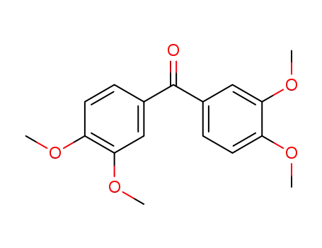 Molecular Structure of 4131-03-7 (3,3',4,4'-Tetramethoxybenzophenone)