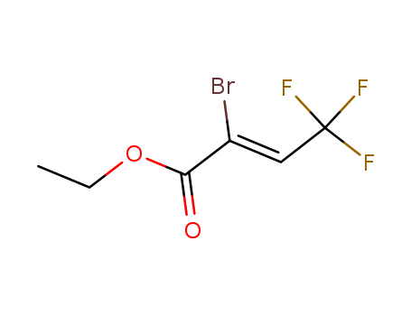 Z-2-Bromo-4,4,4-trifluorbutenoic acid, ethyl ester