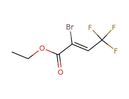 2-Butenoicacid, 2-bromo-4,4,4-trifluoro-, ethyl ester, (Z)- (9CI)