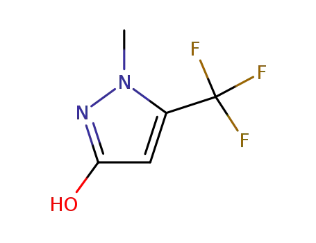 3H-Pyrazol-3-one, 1,2-dihydro-1-methyl-5-(trifluoromethyl)-