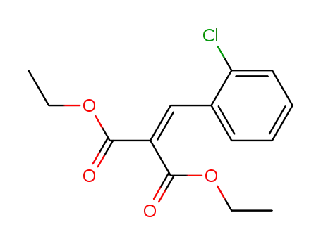 Malonic acid, (o-chlorobenzylidene)-, diethyl ester cas  6768-20-3