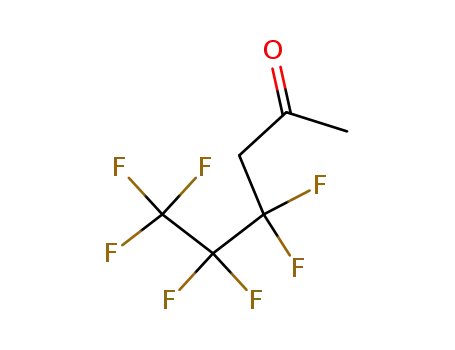 Molecular Structure of 136909-72-3 (4,4,5,5,6,6,6-HEPTAFLUORO-2-HEXANONE)