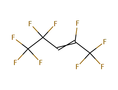 Molecular Structure of 86154-61-2 (2-Pentene, 1,1,1,2,4,4,5,5,5-nonafluoro-)