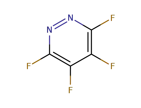 Molecular Structure of 7627-80-7 (TETRAFLUOROPYRIDAZINE)