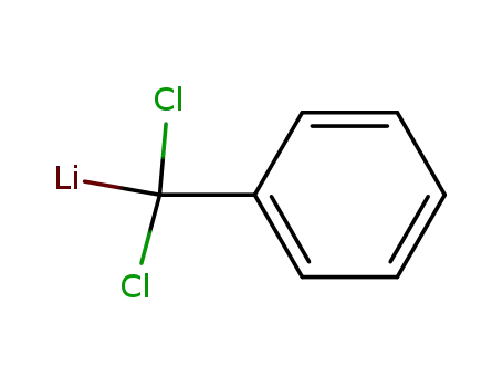 Molecular Structure of 3141-47-7 (Lithium, (dichlorophenylmethyl)-)
