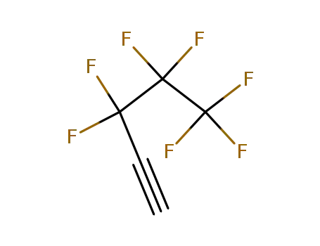 Molecular Structure of 80337-25-3 (3,3,4,4,5,5,5-HEPTAFLUOROPENTYNE)