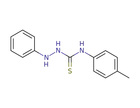Molecular Structure of 22814-94-4 (N-(4-methylphenyl)-2-phenylhydrazinecarbothioamide)