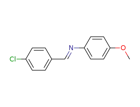 N-[(E)-(4-chlorophenyl)methylidene]-4-methoxyaniline