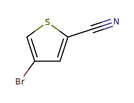 Molecular Structure of 18791-99-6 (4-Bromothiophene-2-carbonitrile)