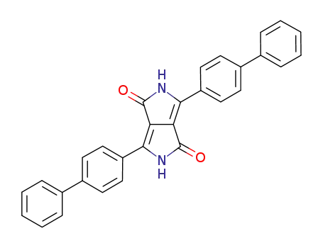 Molecular Structure of 88949-33-1 (Pyrrolo3,4-cpyrrole-1,4-dione, 3,6-bis(1,1-biphenyl-4-yl)-2,5-dihydro-)