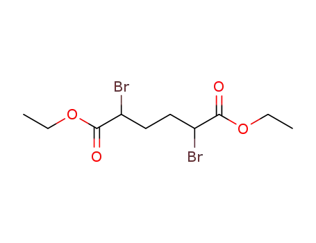 Molecular Structure of 869-10-3 (Diethyl 2,5-dibromohexanedioate)