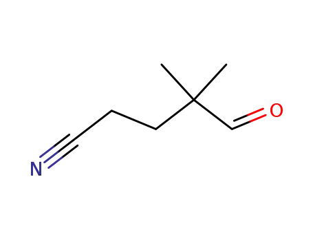 Molecular Structure of 6140-61-0 (2,2 DIMETHYL-4-CYANOBUTYRALDEHYDE)