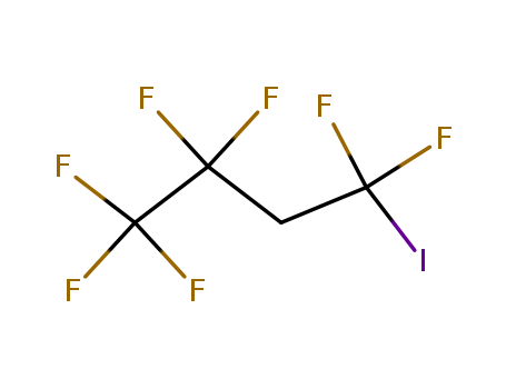 Molecular Structure of 1810-11-3 (Butane, 1,1,1,2,2,4,4-heptafluoro-4-iodo-)