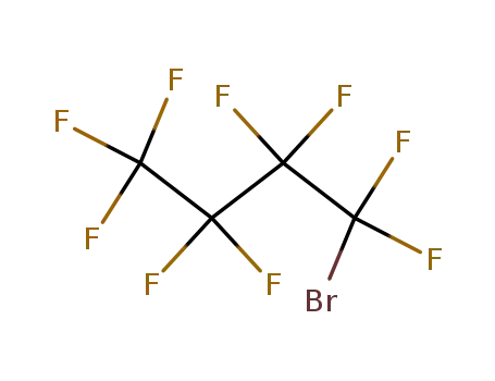 Molecular Structure of 375-48-4 (1-BROMONONAFLUOROBUTANE)