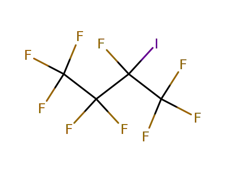 Molecular Structure of 375-51-9 (2-IODONONAFLUOROBUTANE)