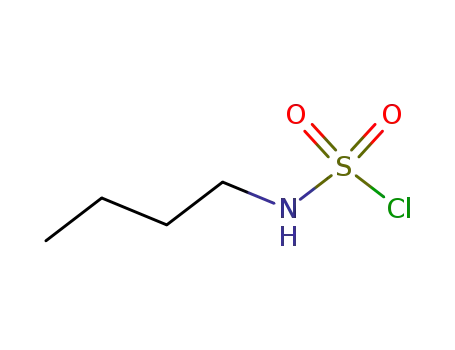 Molecular Structure of 10305-43-8 (Sulfamoyl chloride, butyl-)